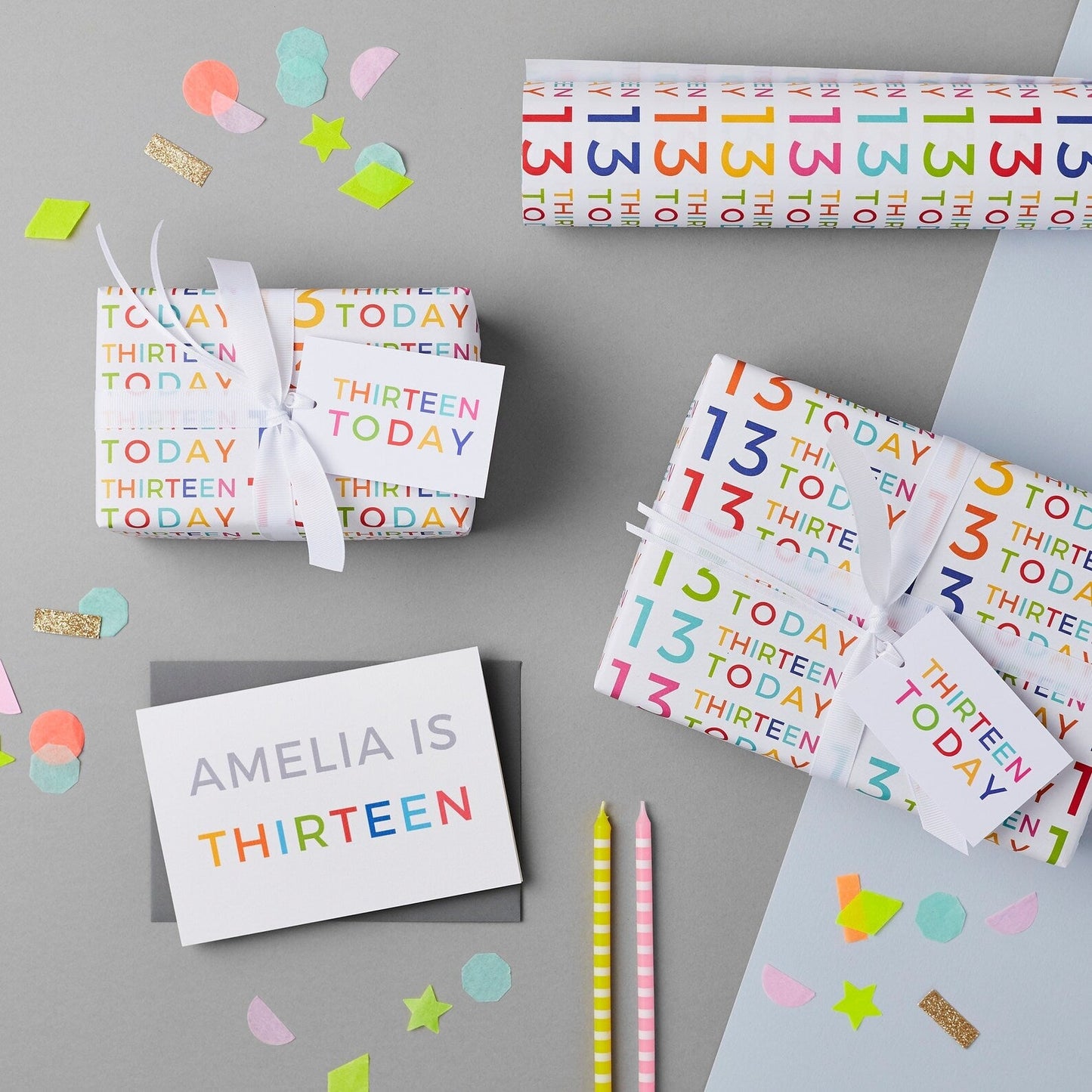 Personalised 13th Birthday Card