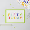 50 Today Wrapping Paper Set - Studio 9 Ltd