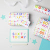 60 Today Wrapping Paper Set - Studio 9 Ltd