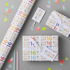 16th Birthday Wrapping Paper Set - Studio 9 Ltd