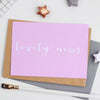 'Lovely News' Notecard - Studio 9 Ltd