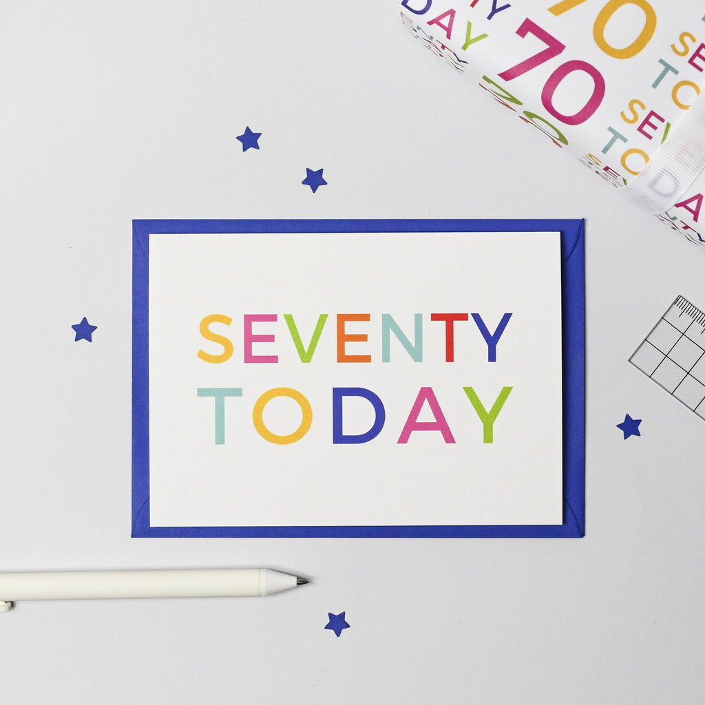 70 Today Wrapping Paper Set - Studio 9 Ltd