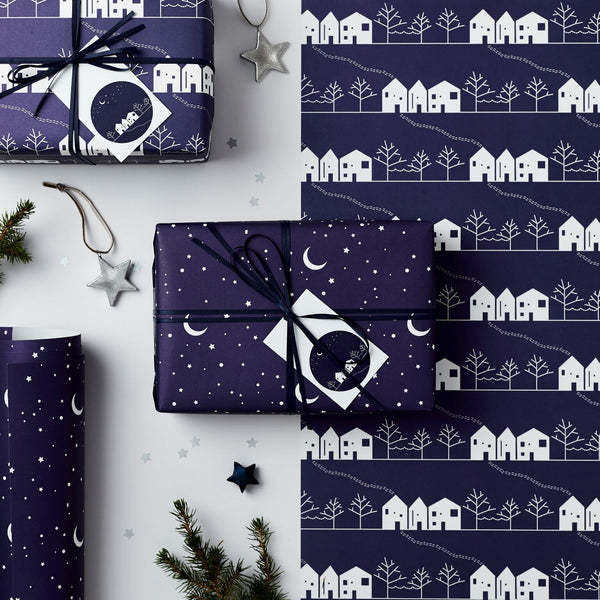 Winter Mixed Christmas Gift Wrap Set - Studio 9 Ltd