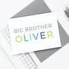 Personalised Big Brother Card - Studio 9 Ltd