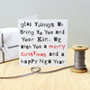 Glad Tidings We Bring... Christmas Card - Studio 9 Ltd