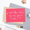 Mini Love Note  - You and I - Studio 9 Ltd