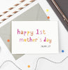 Happy 1st Mother's Day Card - Studio 9 Ltd