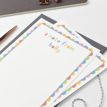 Personalised 'A Note From' Writing Set - Studio 9 Ltd
