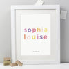 Personalised Childs Name Print - Studio 9 Ltd