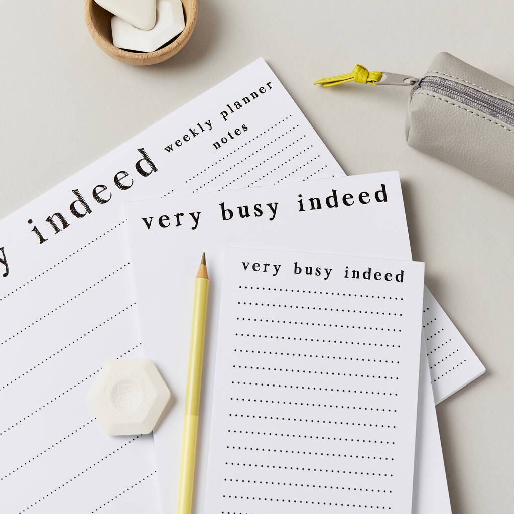 Very Busy Indeed Weekly Planner Bundle - Studio 9 Ltd